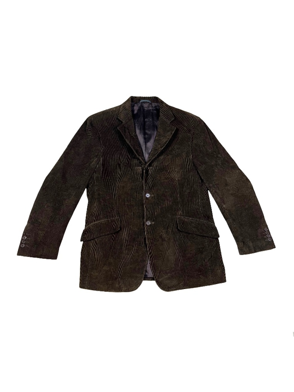John Varvatos Corduroy Brown Blazer Made In Italy